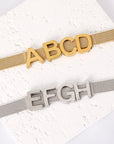 Lettere Gold per bracciale Brianna