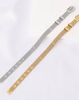 Bracciale Brianna in maglia Gold e Silver