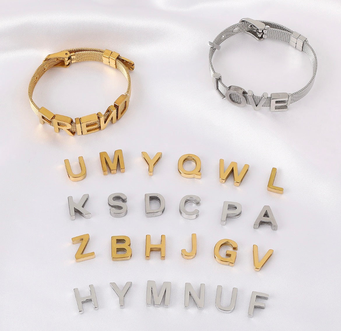 Lettere Silver per bracciale Brianna