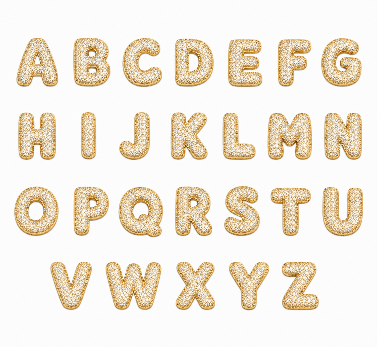 Lettera Forata Gold