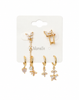 Set Orecchini Butterfly
