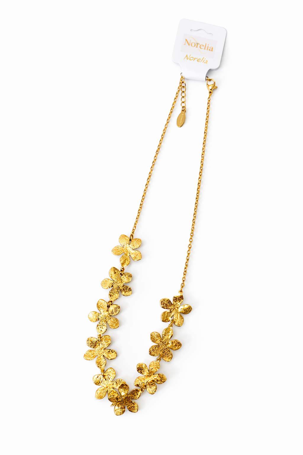 Collana Gold Flowers