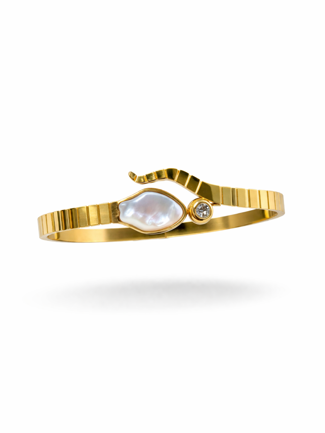 Bracciale Snake Perlato
