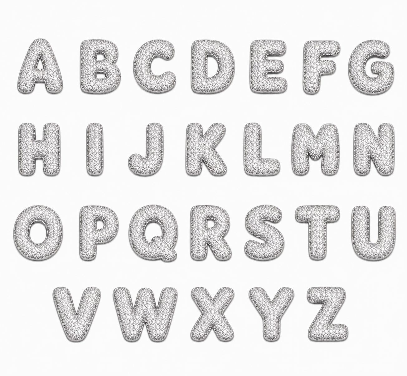 Lettera Forata Silver
