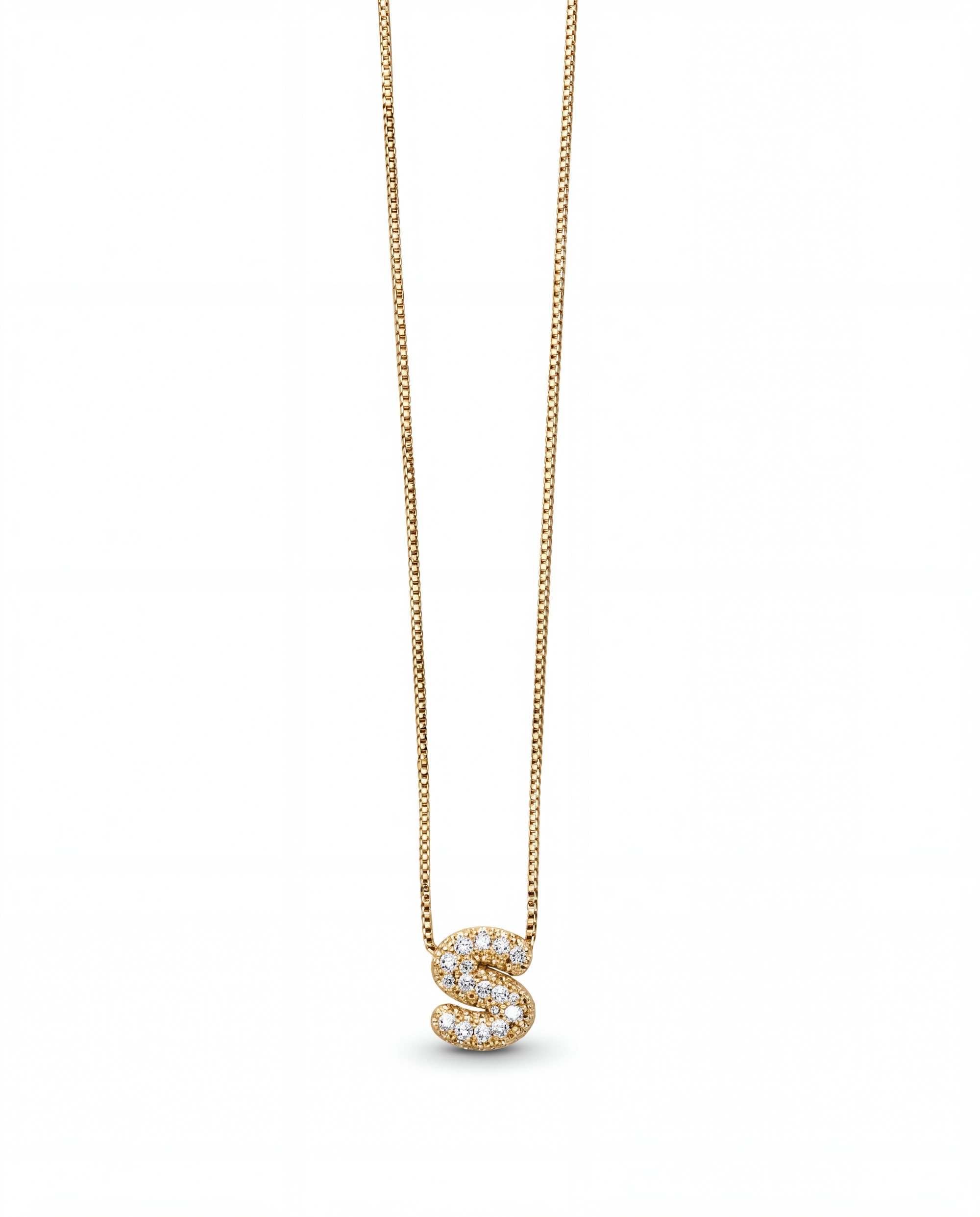 Collana Lettera Gold